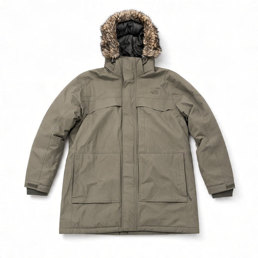 The North Face Mens Parka / Khaki Green