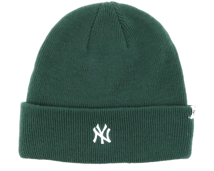 Centerfield 47 Cuff Unisex Beanie / New York Yankees / Green / BNWT / RRP £28