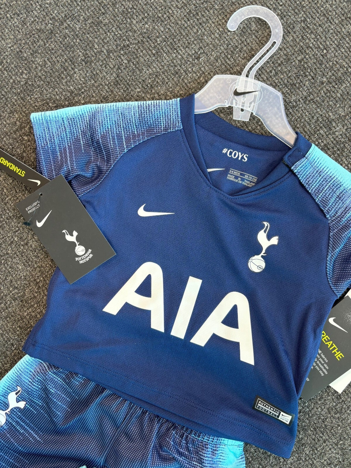 Nike Toddler Tottenham Hotspur 18-19 Away Full Football Kit / Blue / RRP £40