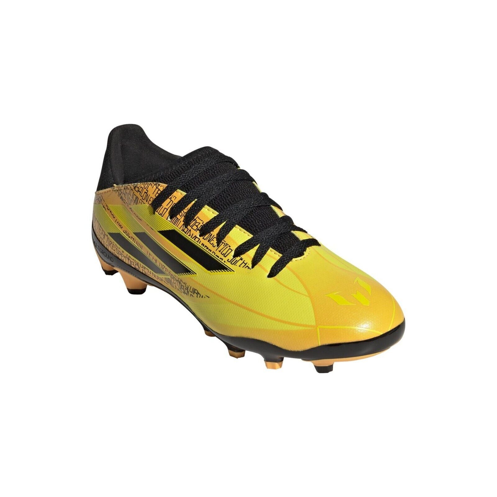 Adidas Kids X Speedflow Messi.3 Mg Football Boots / Gold Black / RRP £55
