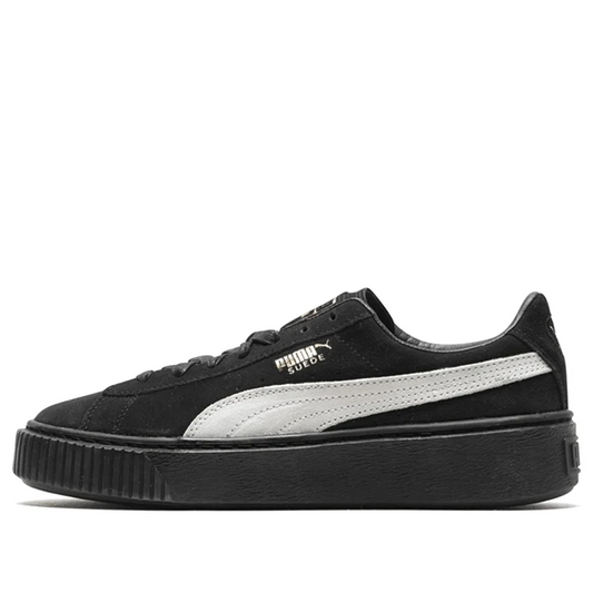 Puma Womens Suede Platform Trainers / Black / RRP £80