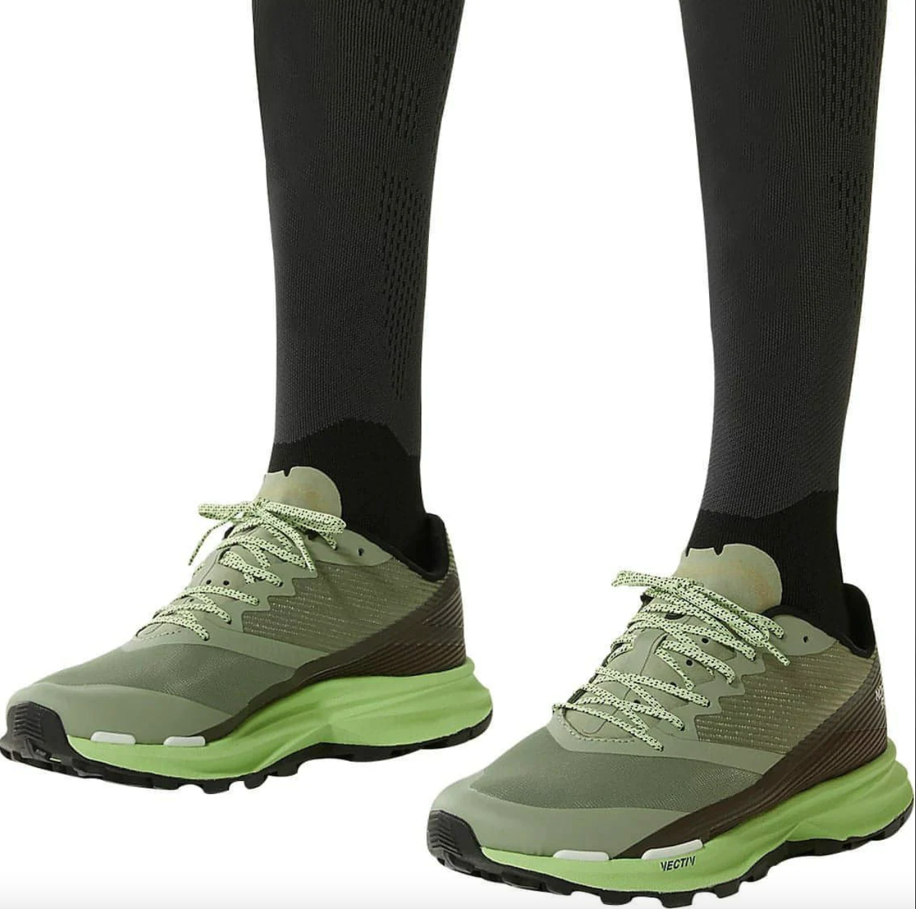 The North Face Men's Vectiv Levitum Trainers / BNIB / Sharp Green / RRP £110