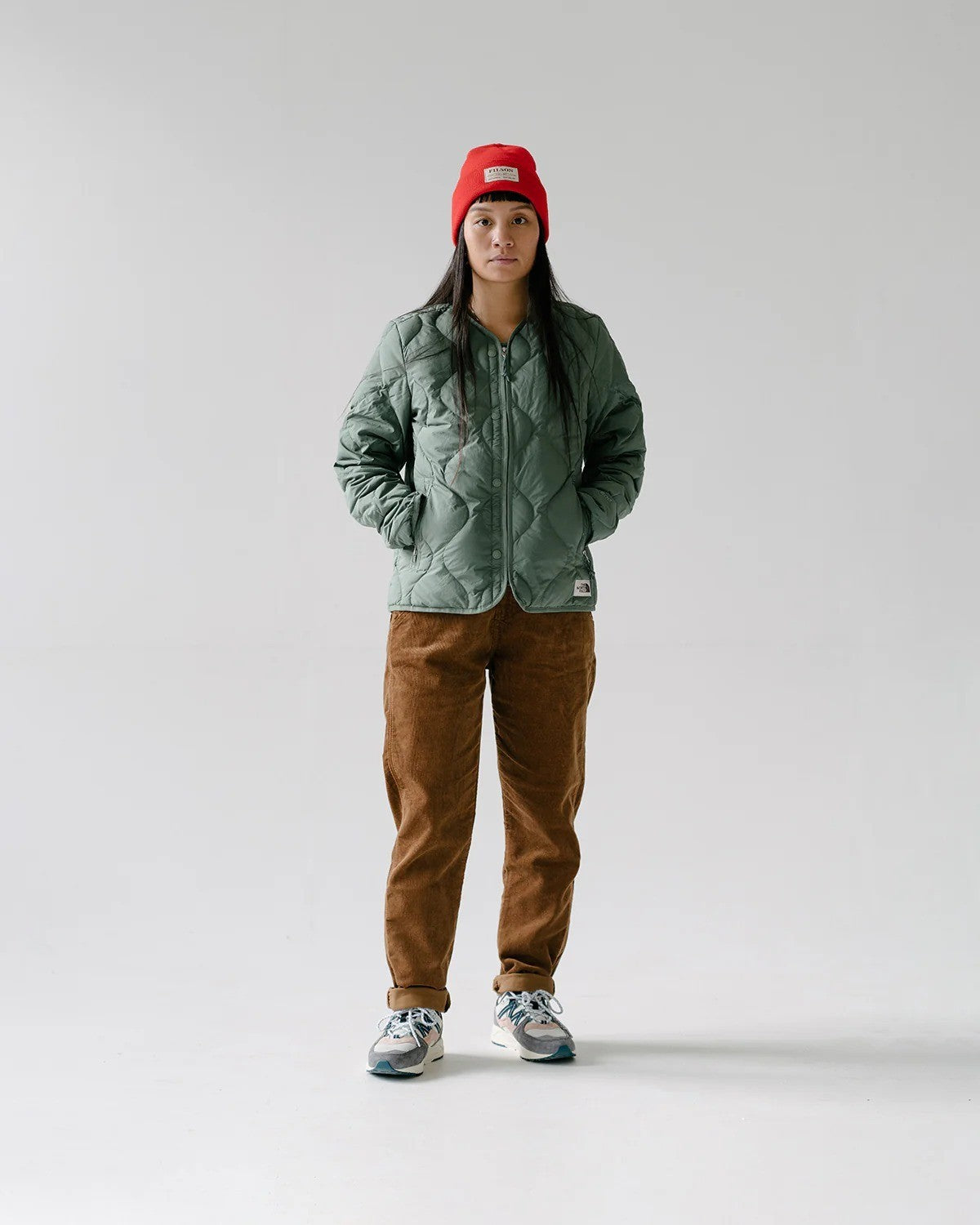 The North Face Womens M66 Down Jacket / Laurel Wreath Green / RRP £205