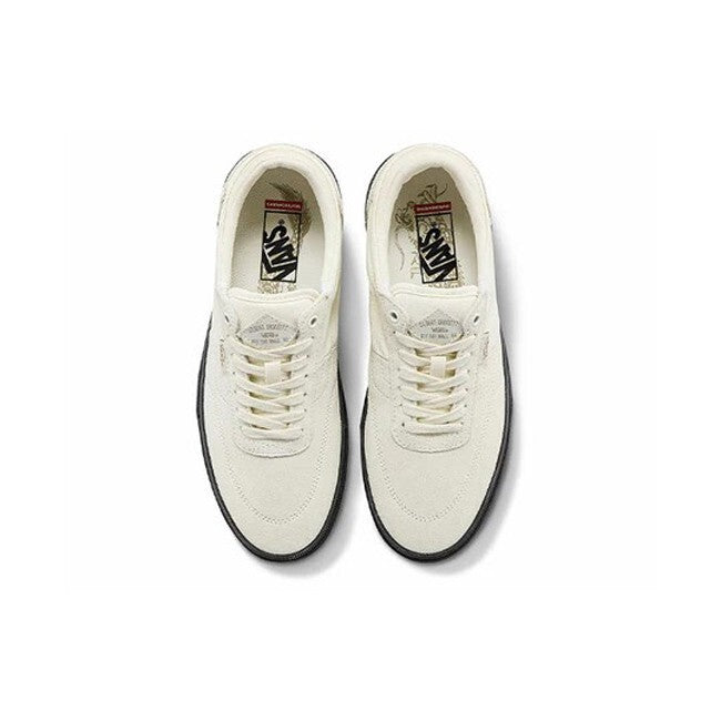 Vans Mens X Gilbert Crockett Skate Shoes / Antique White , Black / RRP £70