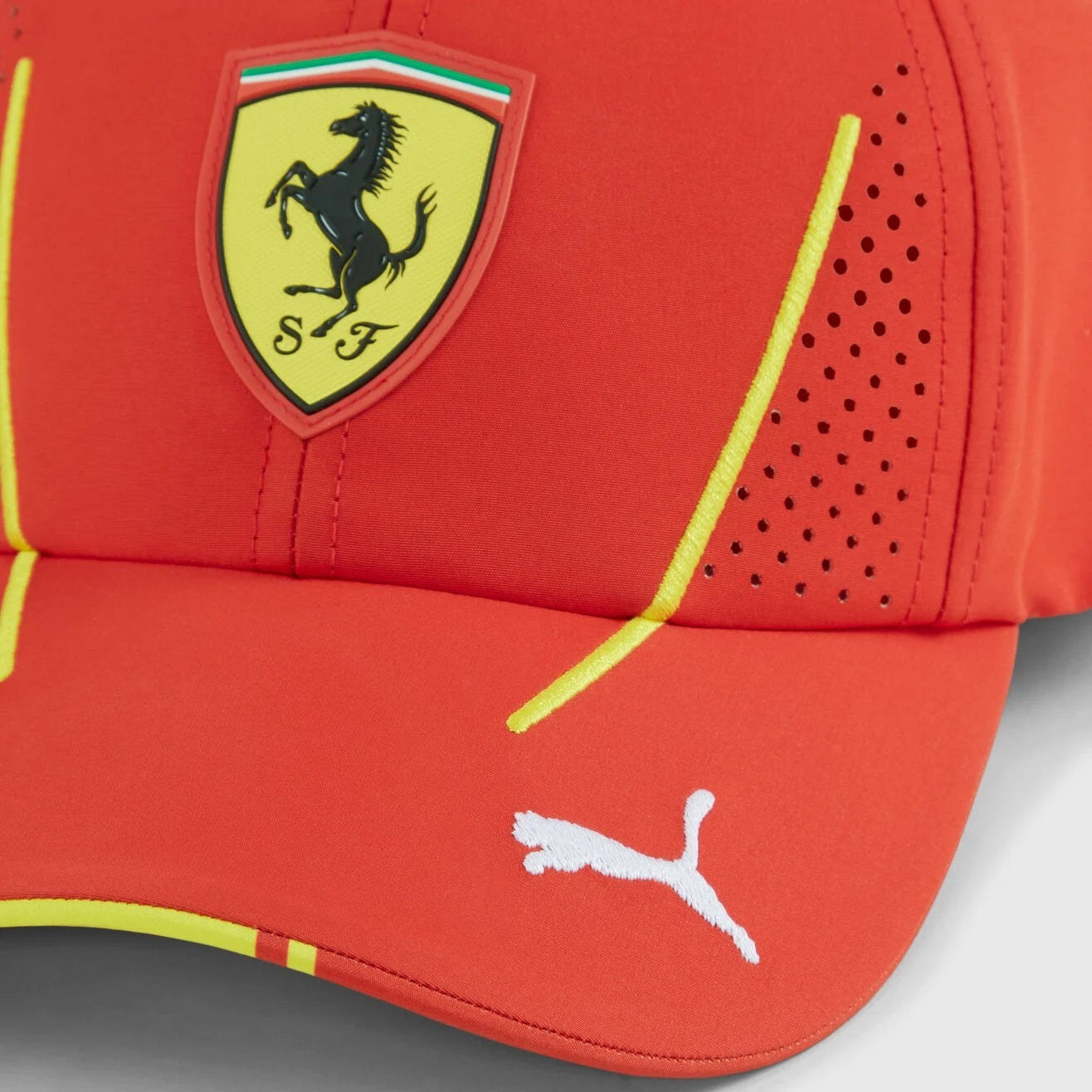 Puma Adult Scuderia Ferrari F1 2024 Carlos Sainz Adjustable Cap / Red / RRP £42