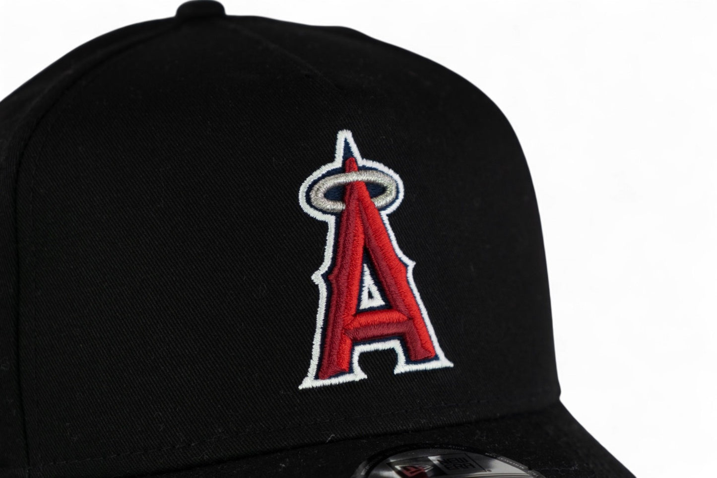 New Era Anaheim Angels 9FORTY A Frame OTC Evergreen Cap / Black Red / RRP £39