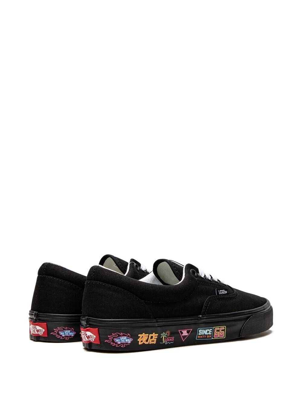 Vans Era Trainers / Vans Market Black Neon / RRP £57