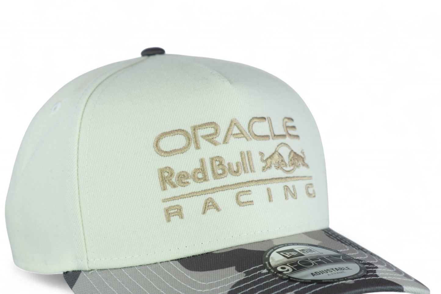 New Era Red Bull Racing F1 9FORTY A Frame Cap / Camo Beige / RRP £36
