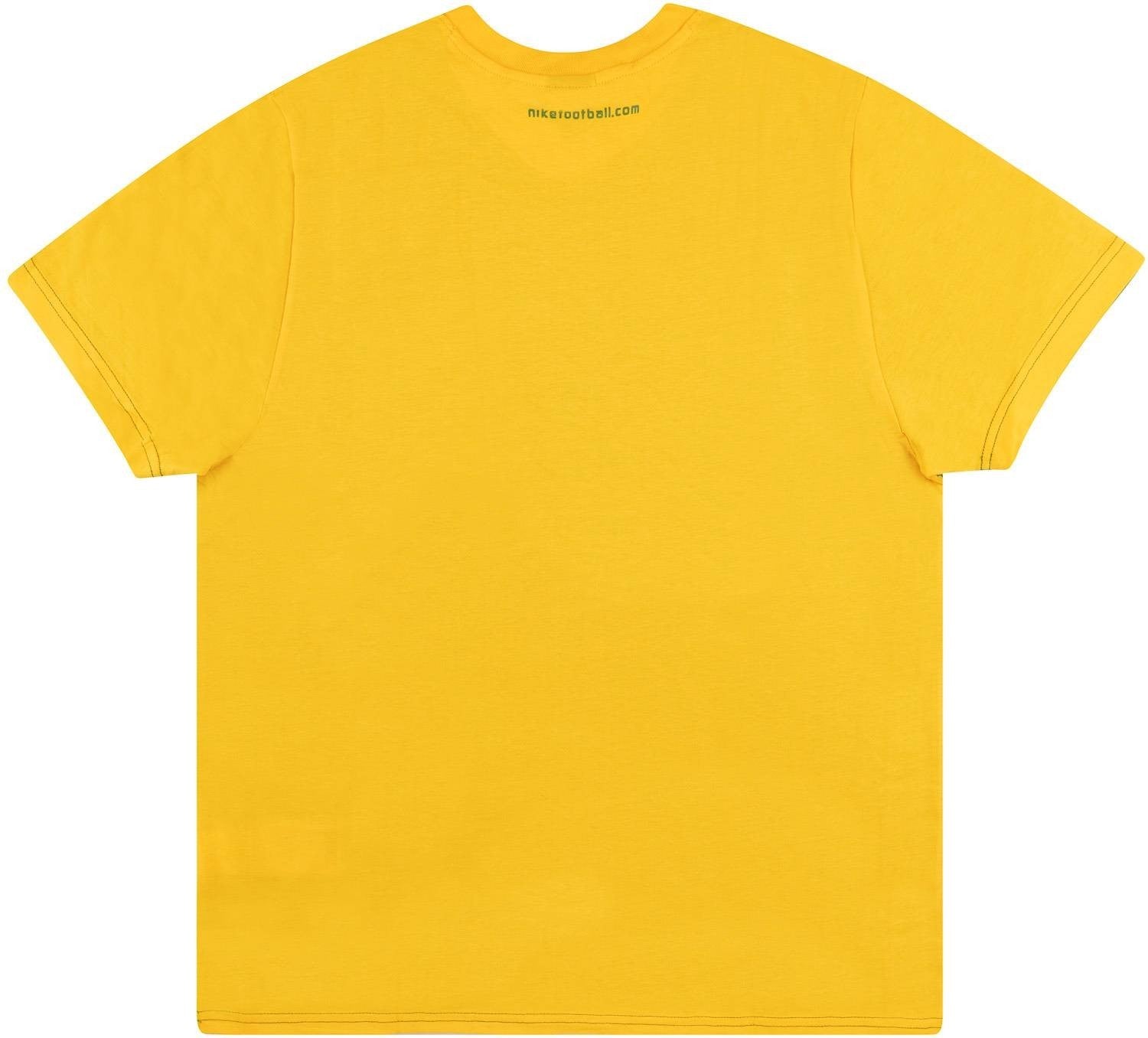 Nike Mens 2003-04 Nike 'Olé' Fan Tee / Yellow / RRP £19.99