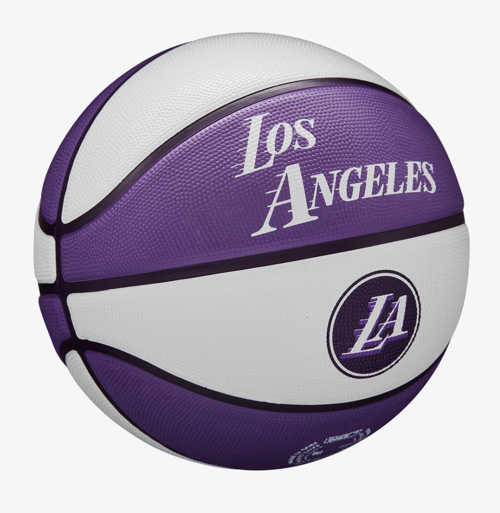 Wilson Los Angeles Lakers Basketball City Edition / Full Size / RRP £35
