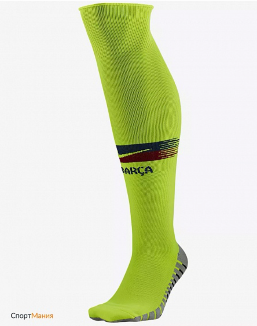 Nike Barcelona Away 2018-19 Football Socks / Yellow / RRP £16