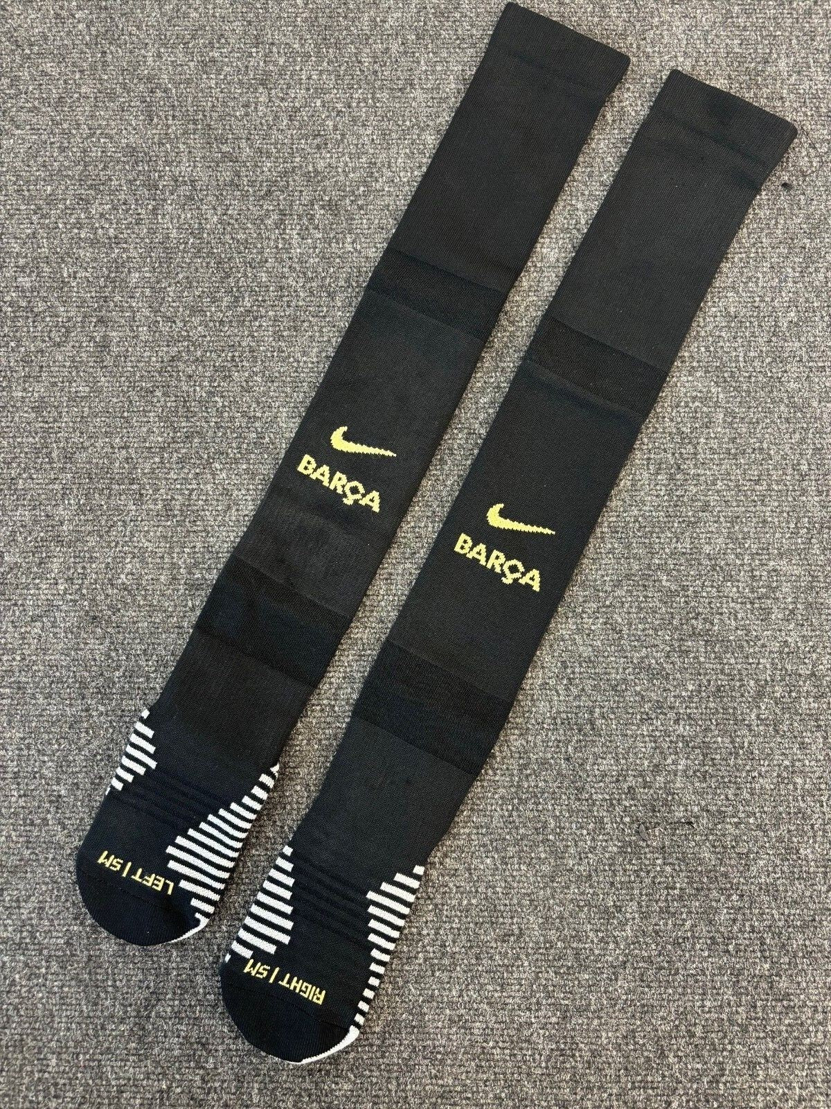 Nike Barcelona Away Football Socks / 2020-2021 / Black / RRP £15