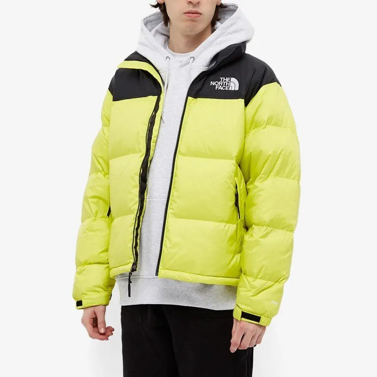 The North Face Mens 1996 Retro Nuptse Puffer Jacket / Sulphur Green / RRP £315