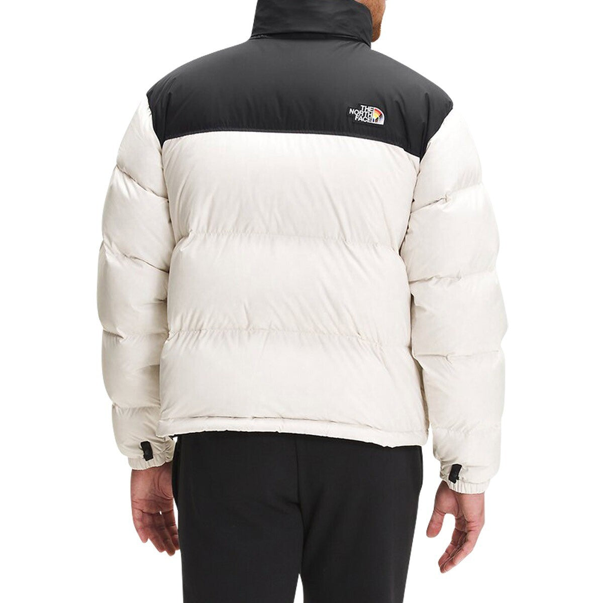 The North Face Mens Nuptse Pride Jacket / Gardenia White / RRP £270