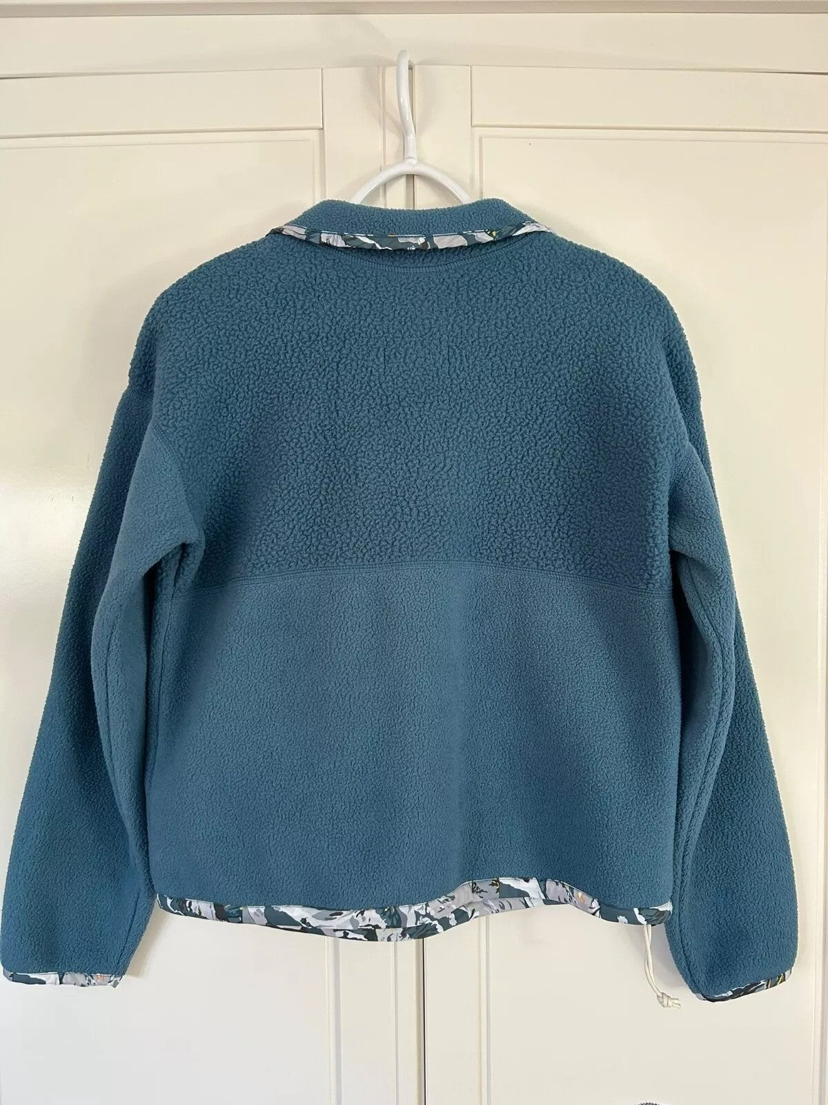 The North Face Womens Liberty 1/4 Snap Fleece / Mallard Blue / RRP £180