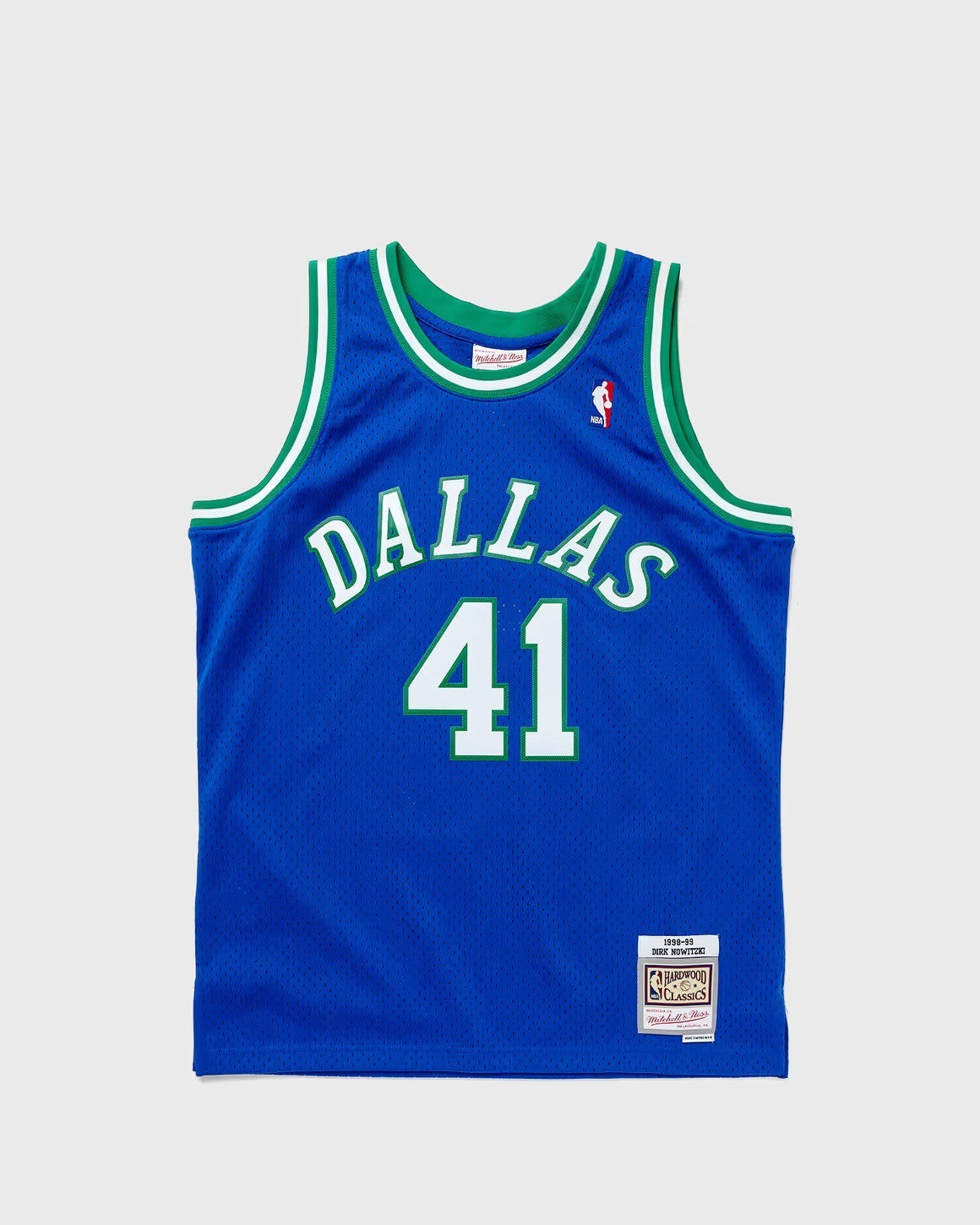 Mitchell & Ness Dallas Mavericks 98-99 Basketball Jersey / Blue / RRP £95