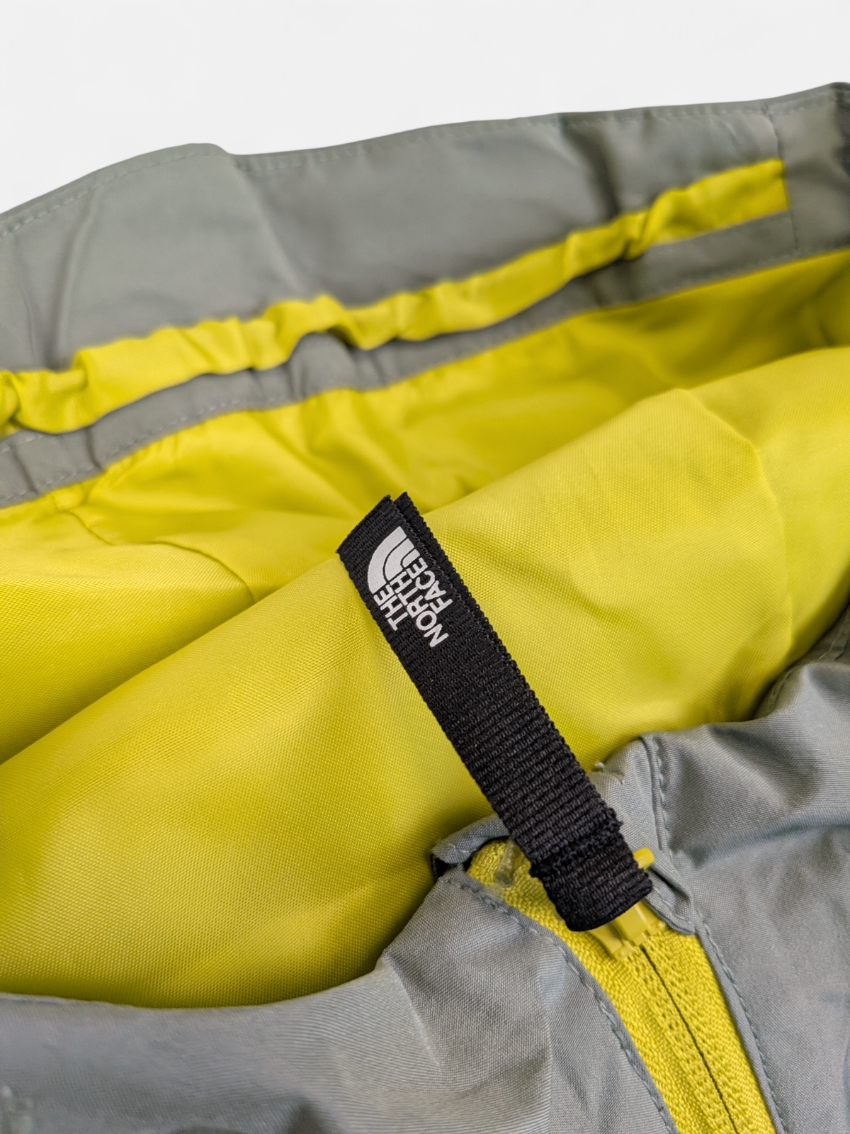 The North Face Mens Waterproof Anorak Jacket / Green - Citrine Yellow / RRP £155