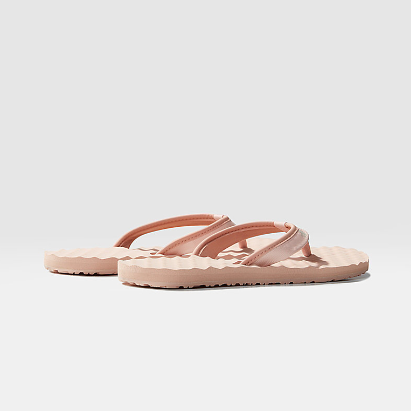 The North Face Women’s Base Camp Mini II Flip Flop -Café Crémé Evening Sand Pink