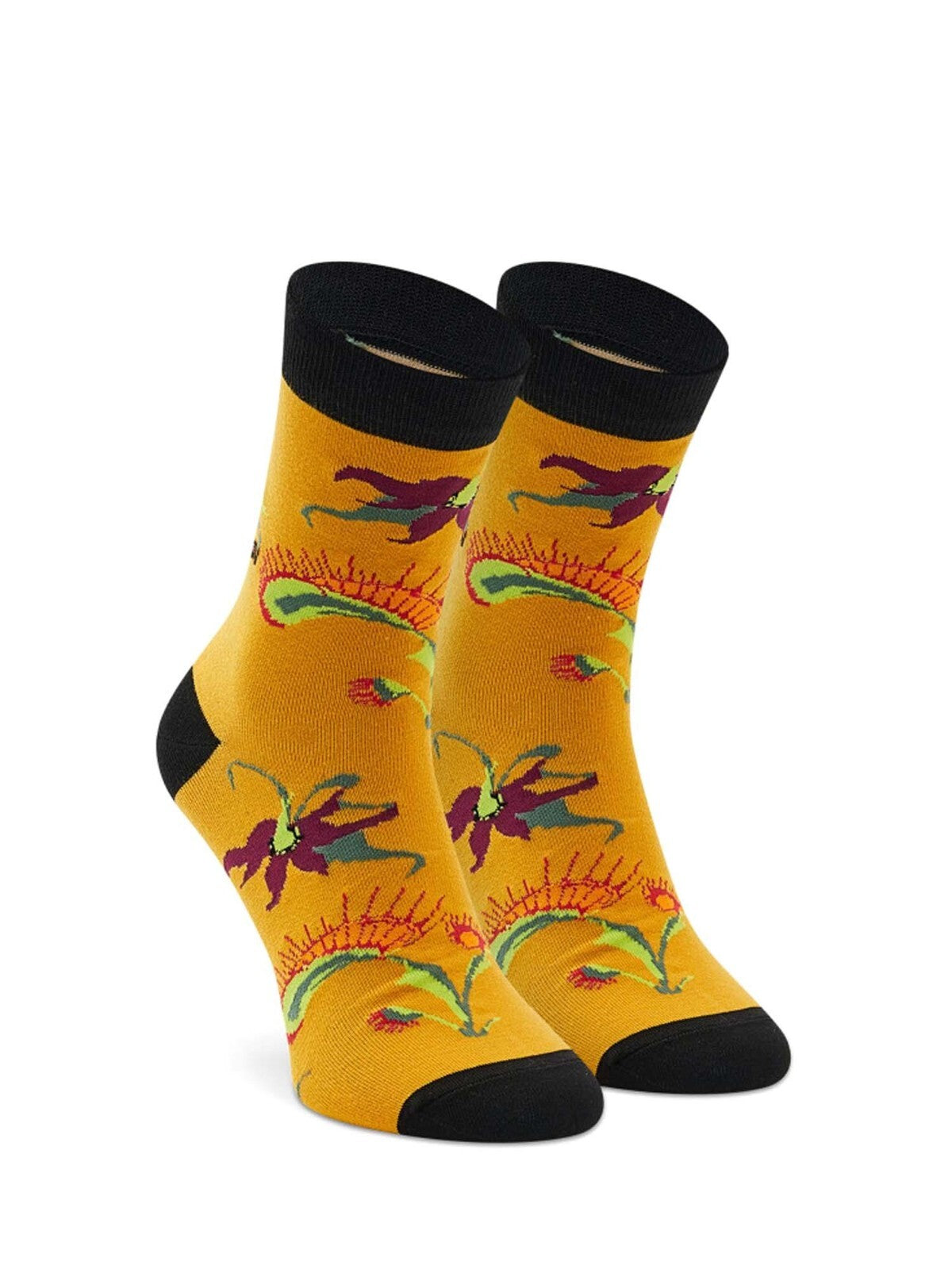 Vans Mens Classic Print Crew Sock / Golden Yellow / RRP £18