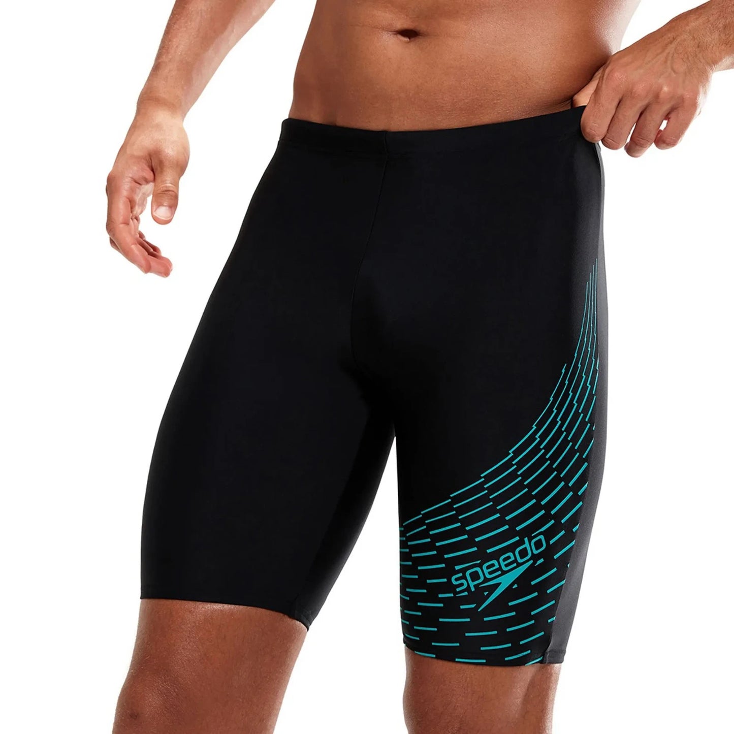 Speedo Men's Medley Logo Jammer Swim Short / Black / RRP £30
