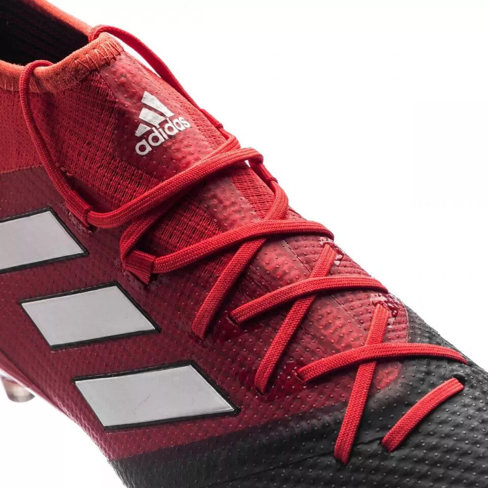 Adidas Mens ACE 17.1 Primeknit FG Football Boots / Red Black / RRP £200