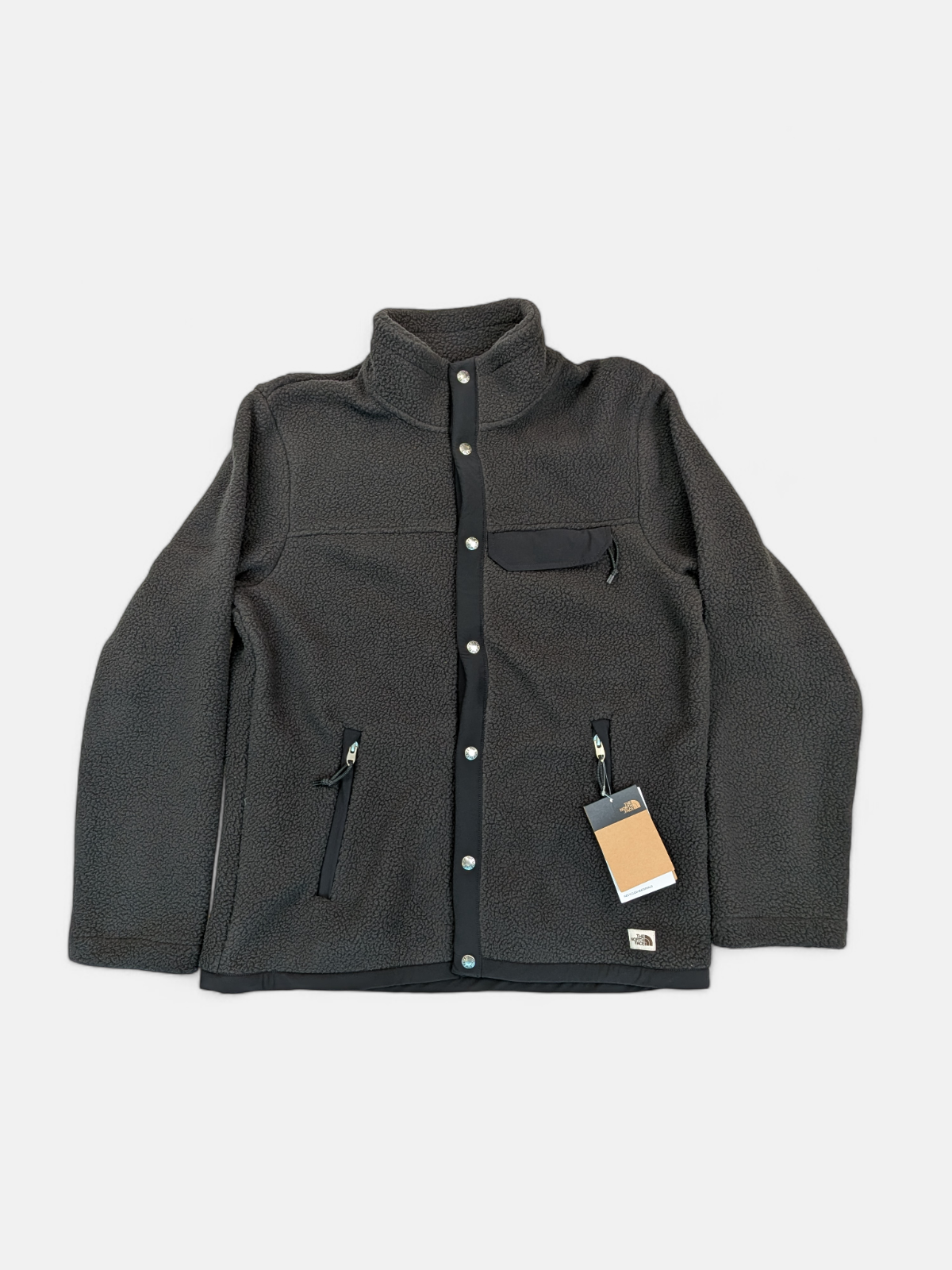 The North Face Mens CRAGMONT SNAP JACKET / BLACK  / RRP £125