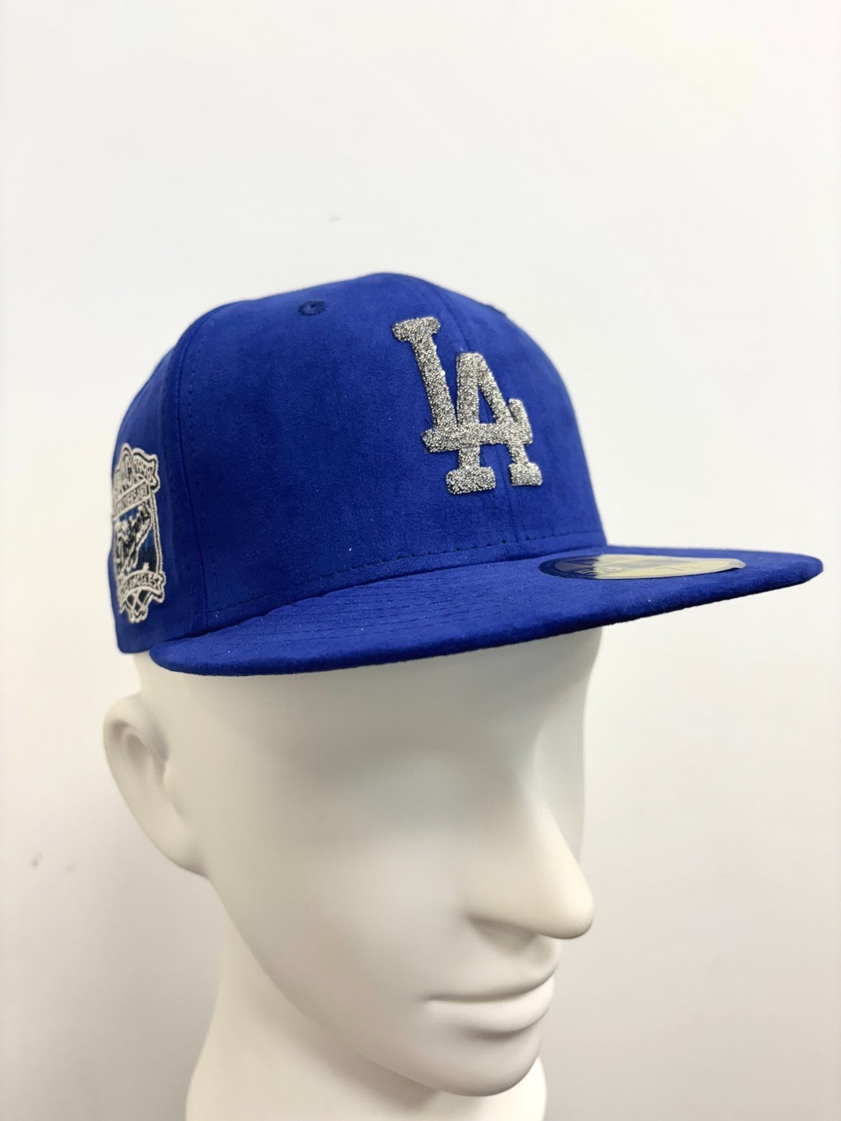 New Era LA Dodgers Iced Out 5950 Fitted Cap / Royal Blue Silver / RRP £45