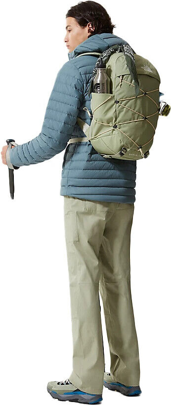 The North Face Men's Stretch Down Hooded Puffer Jacket / Goblin Blue / RRP £260