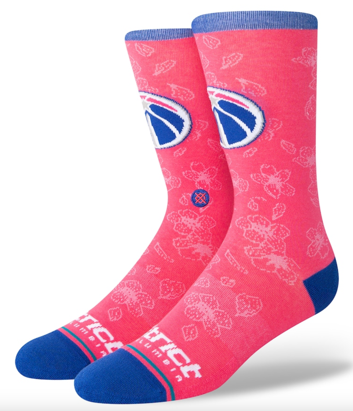 NBA Mens Stance Washington Wizards City Edition Basketball Sock / Black / RRP£17