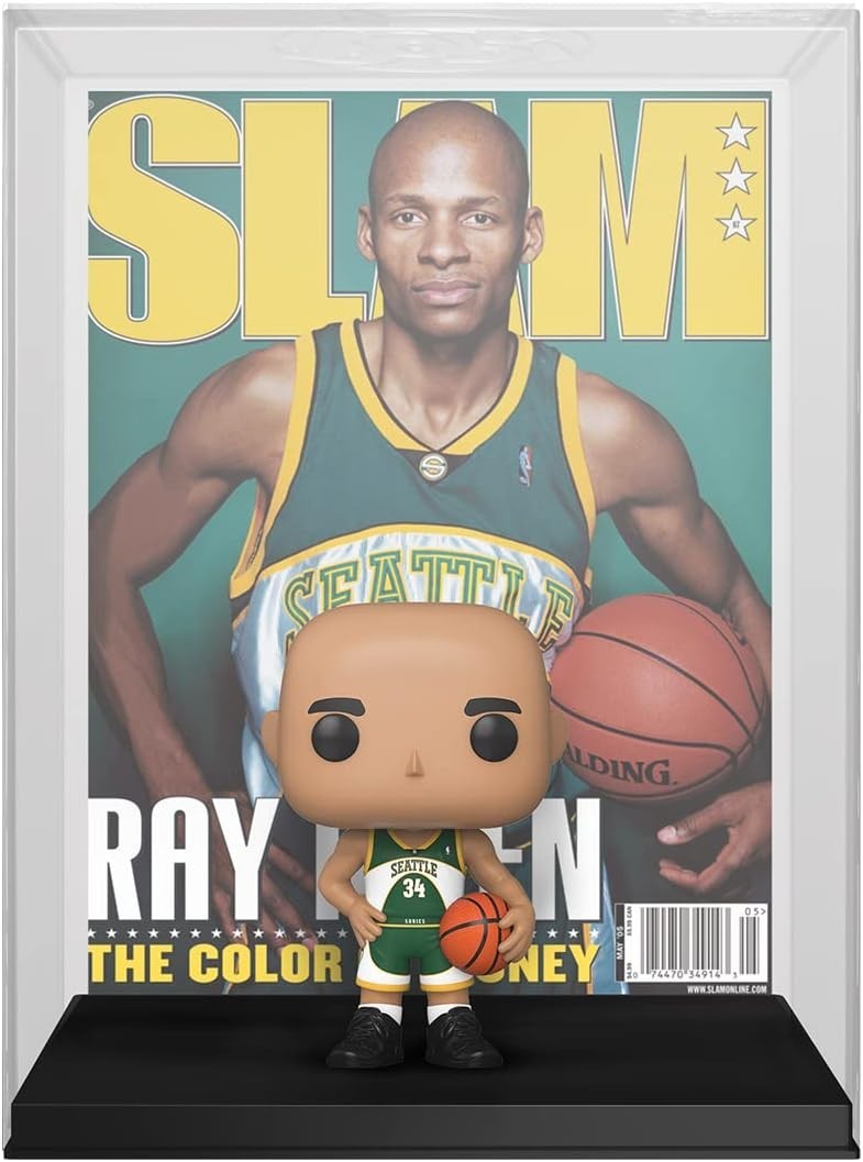Funko Pop! NBA Cover Seattle Supersonics POP Slam / Ray Allen / RRP £35