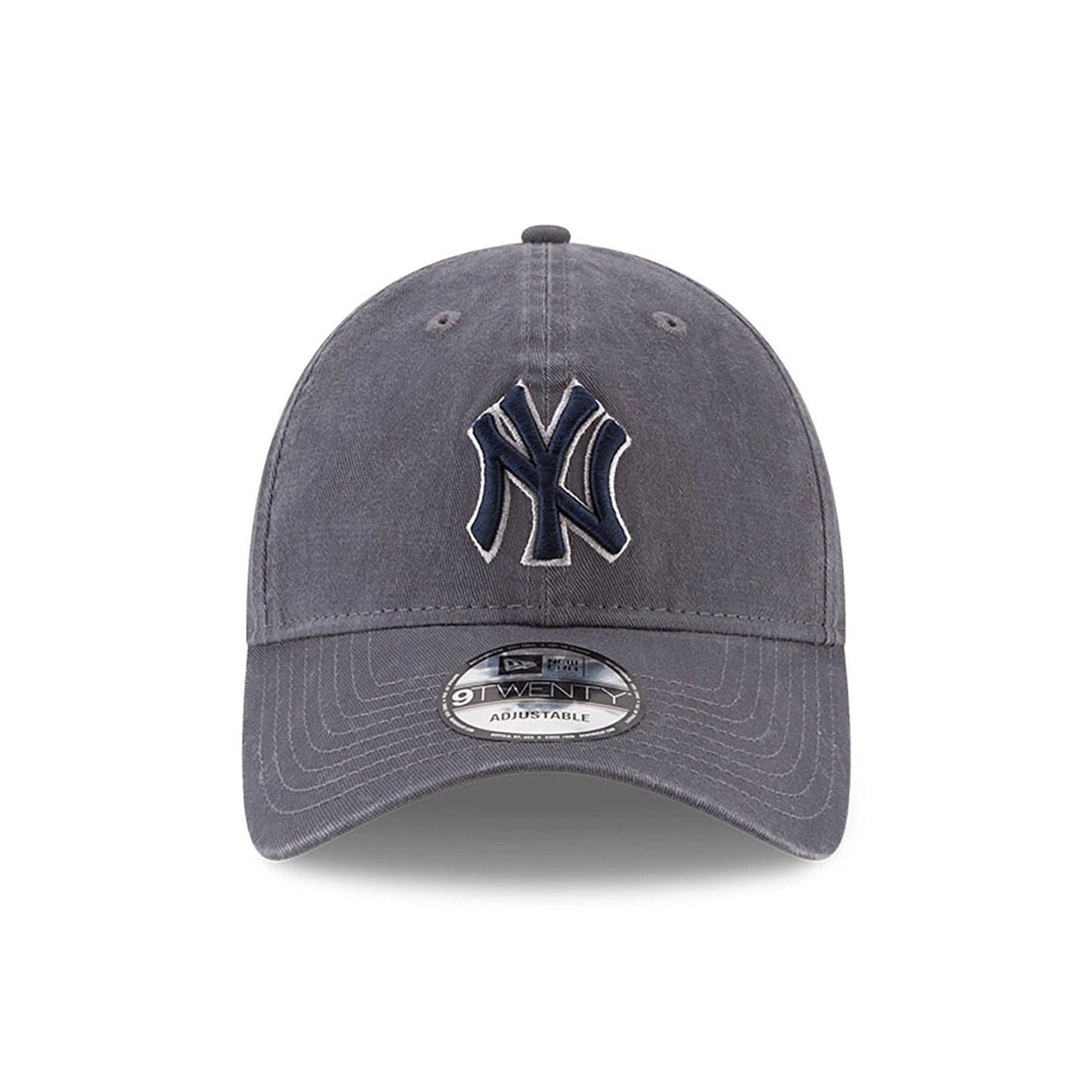 New Era Adult New York Yankees MLB Core Classic 9TWENTY Cap /Grey Navy/ RRP £23D