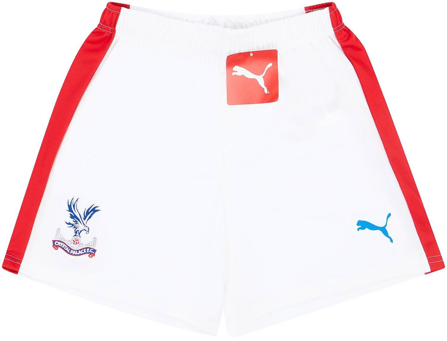 Puma Mens 2018-19 Crystal Palace Away Shorts / White / RRP £24.99