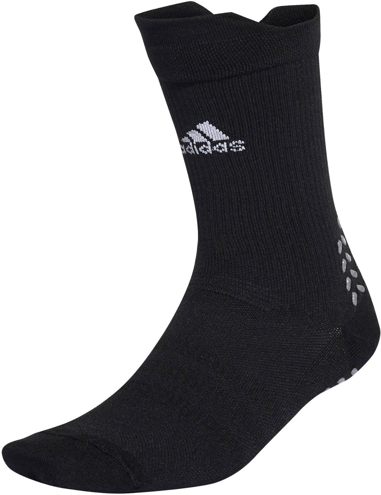 Adidas Mens Football Grip Crew Socks / Black / RRP £16