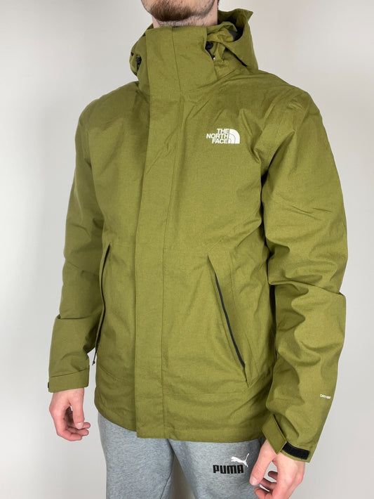 The North Face Mens Mountain Down Triclimate 3-in-1 Jacket / Green / RRP £330