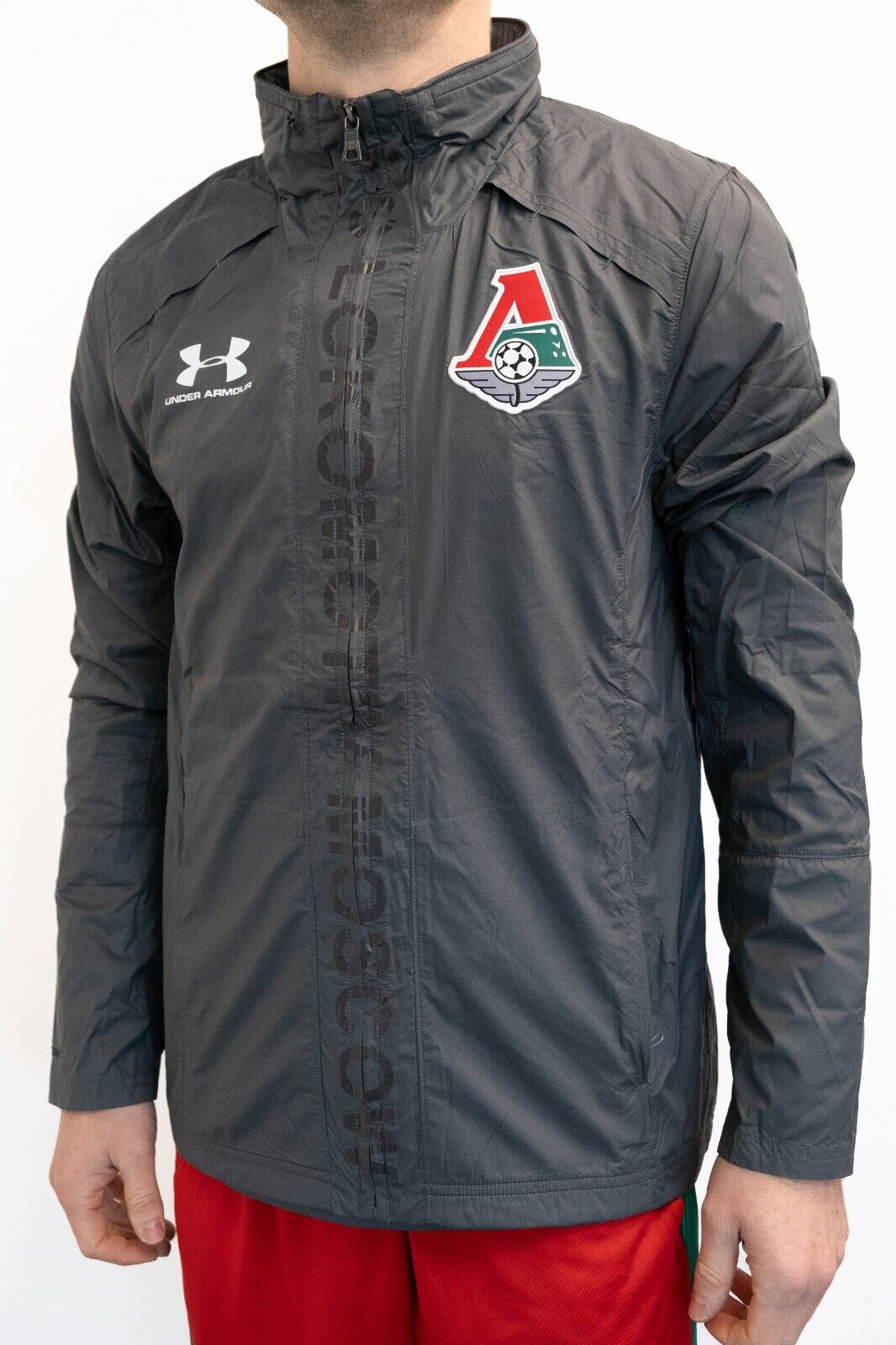 Under Armour 2019-20 Lokomotiv Moscow Training Shell / Grey / Mens / RRP £59.99