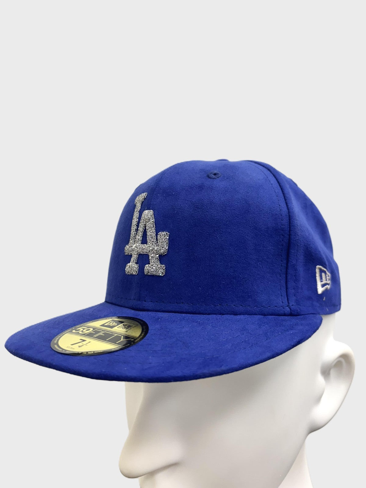 New Era LA Dodgers Iced Out 5950 Fitted Cap / Royal Blue Silver / RRP £45