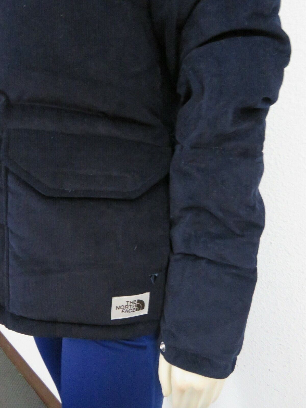 The North Face Women’s Sierra Down Corduroy Parka – Aviator Navy, 600 Fill Down