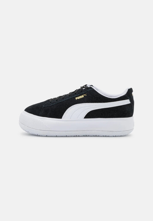 Puma Women's Suede Mayu Trainers Black & White | RRP £80