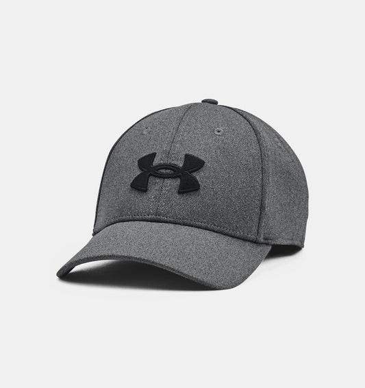 Under Armour Adult Heathered Blitzing 3.0 Stretch Cap / Black Graphite/ RRP £25