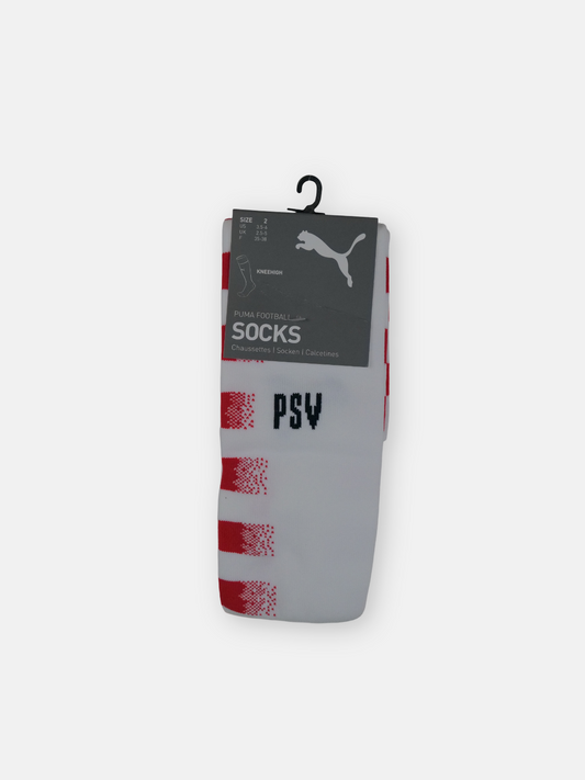 Puma Mens 2020-21 Psv Home Football Socks / White / RRP £15.99