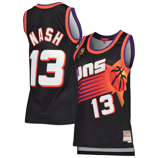 Mitchell & Ness Womens Phoenix Suns Retro Basketball Vest / Black / RRP £95