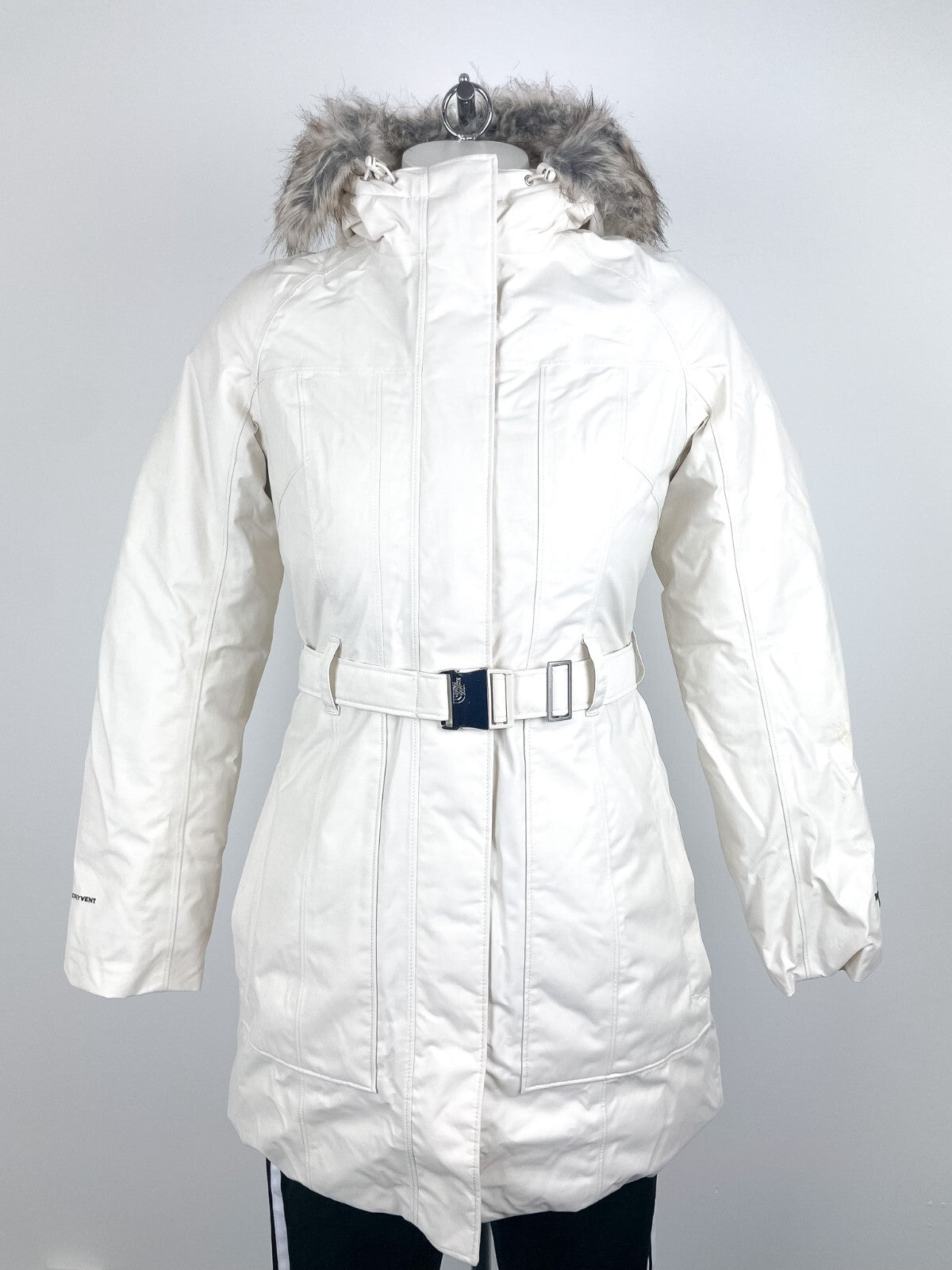 The North Face Women's Brooklyn Jacket / Vintage White / TNF Black / RRP £330