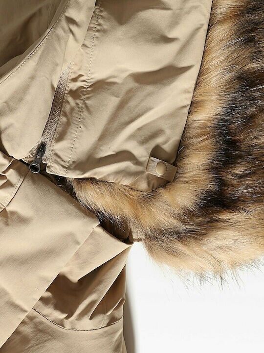 The North Face Women Arctic Parka Jacket Coat / Hawthorne Khaki / RRP £395