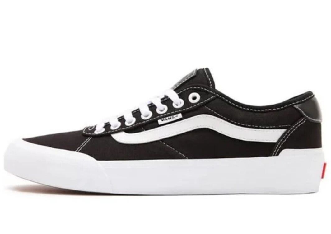 Vans Mens Canvas Chima 2 Shoes / Black, White / RRP £65