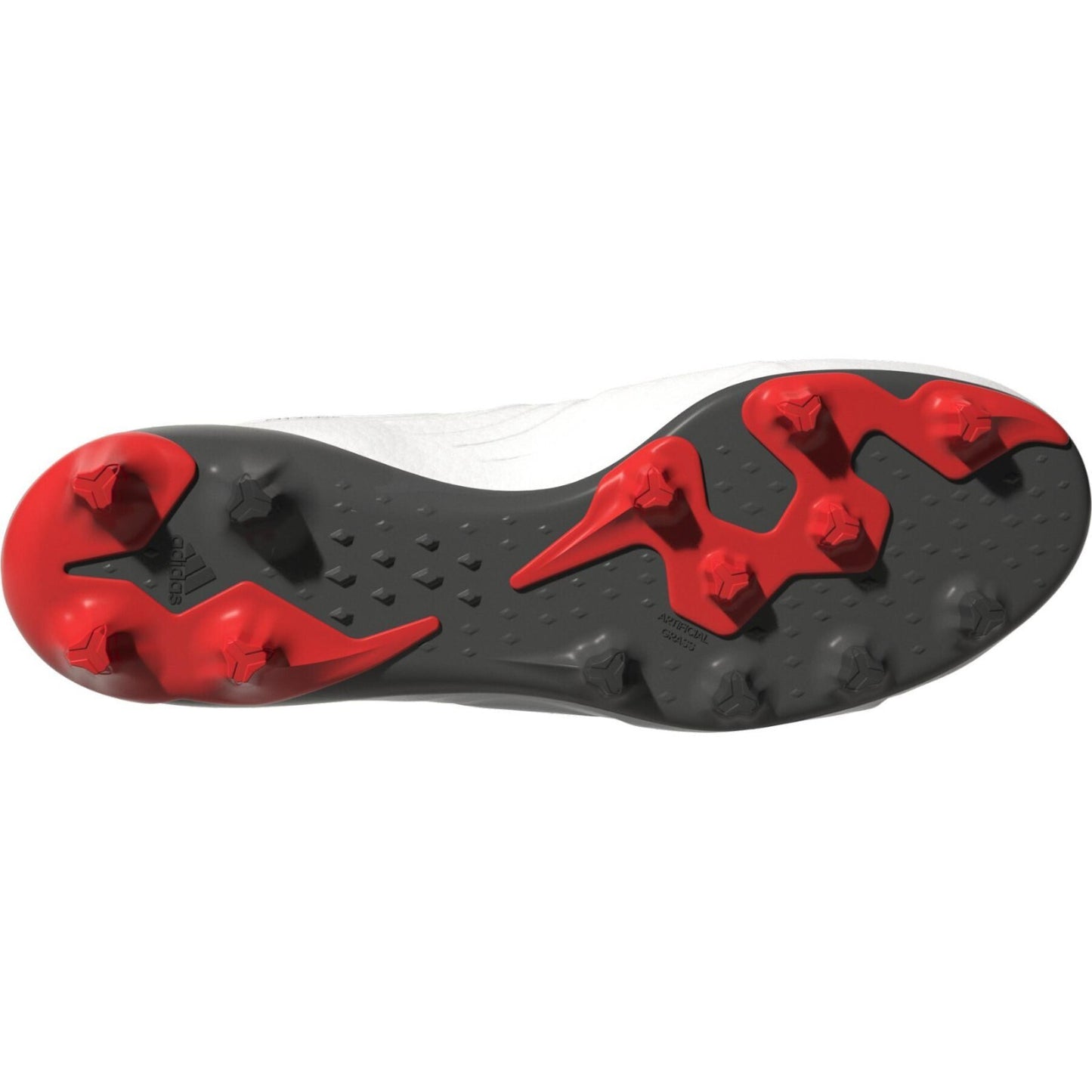 Adidas Mens Copa Sense.1 Ag Football Boots / White Red Grey / RRP £180