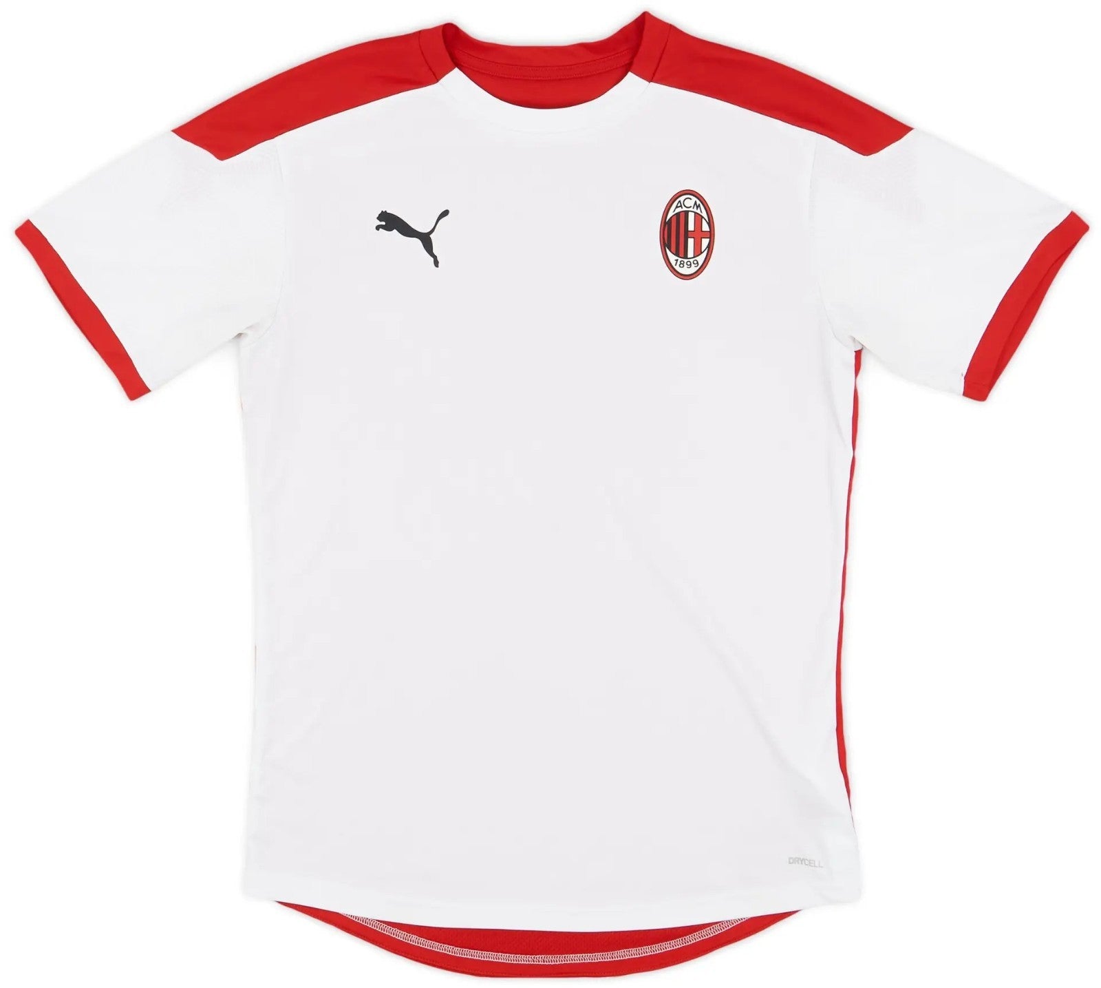 Puma Mens 2020-21 Ac Milan Puma Stadium Training Shirt / White / RRP £49.99