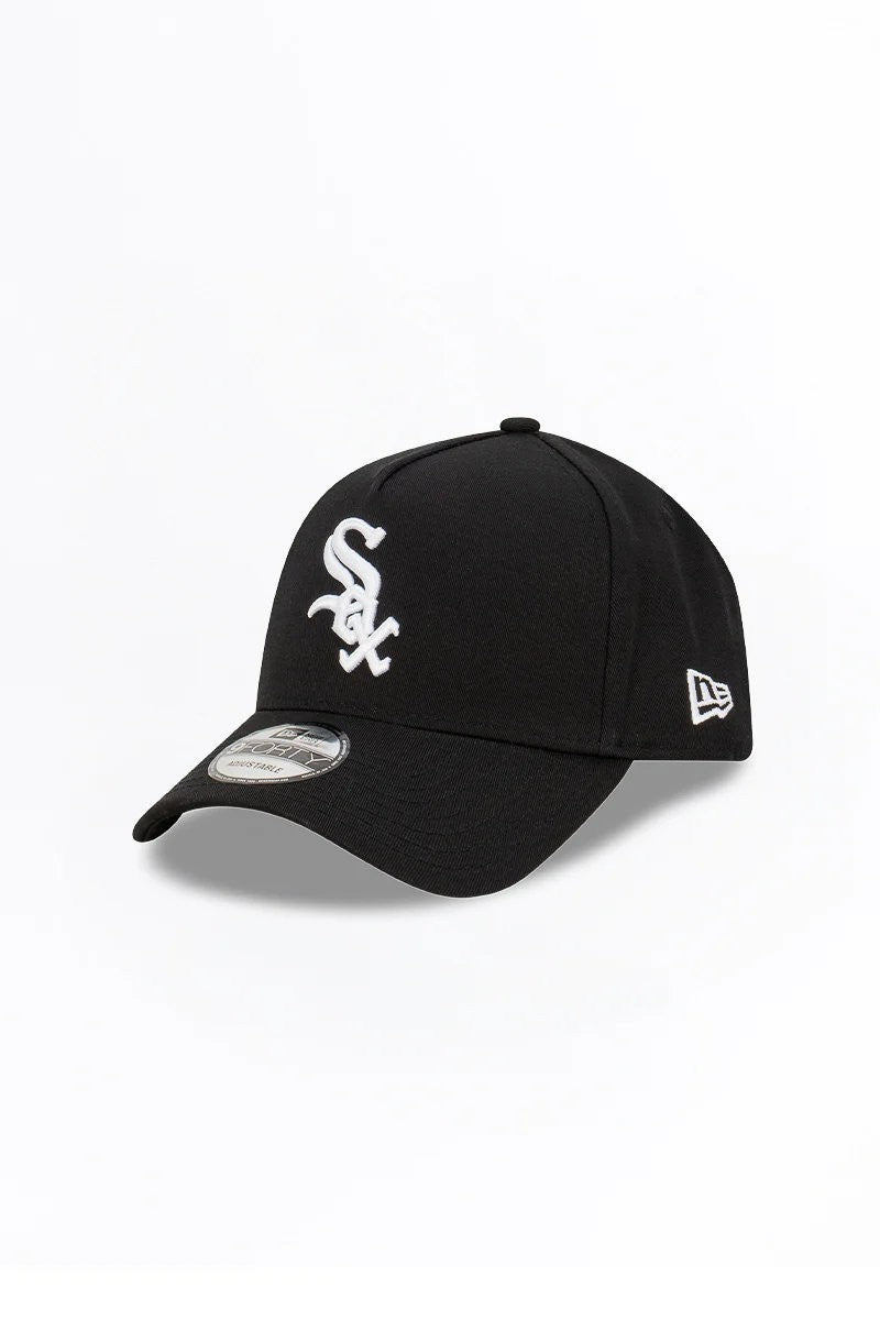New Era Chicago White Sox Core 9Forty A-Frame Snapback Cap / Black / RRP £27