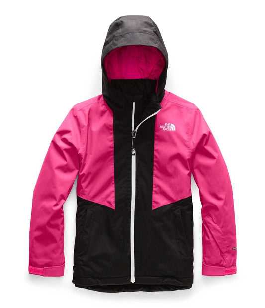 The North Face Girls Clementine Tri Climate Ski Jacket / Pink Black / RRP £180