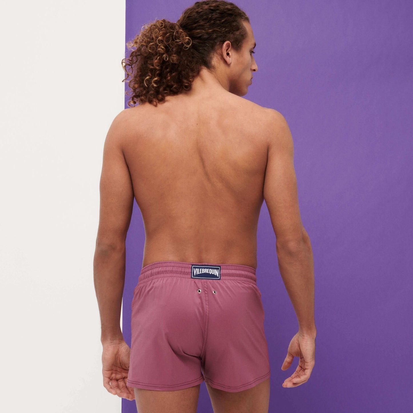 Vilebrequin Mens Swim Shorts / Purple / RRP £145