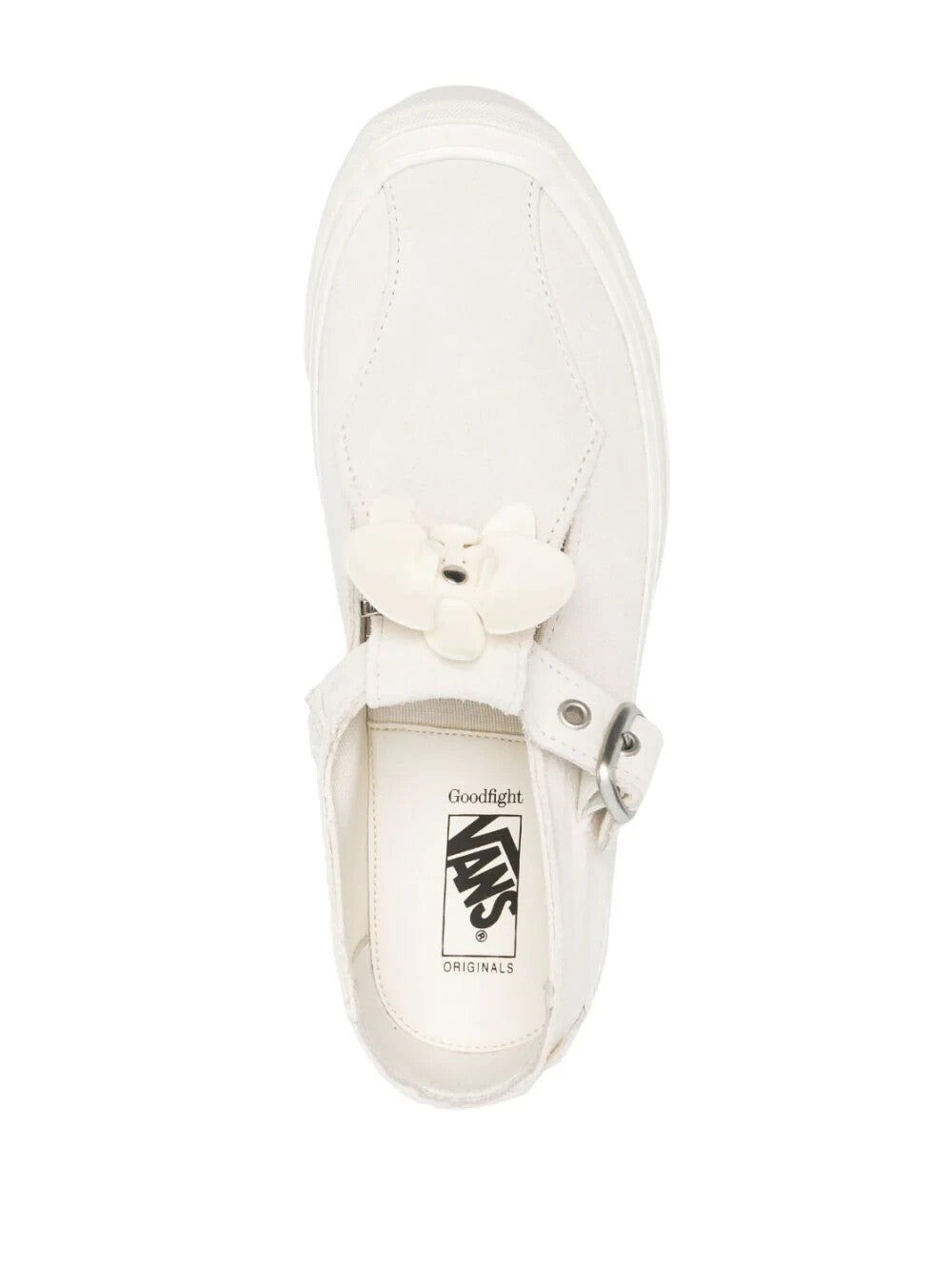 Vans X Goodfight OG Style 93 LX Trainers / Marshmallow / RRP £145